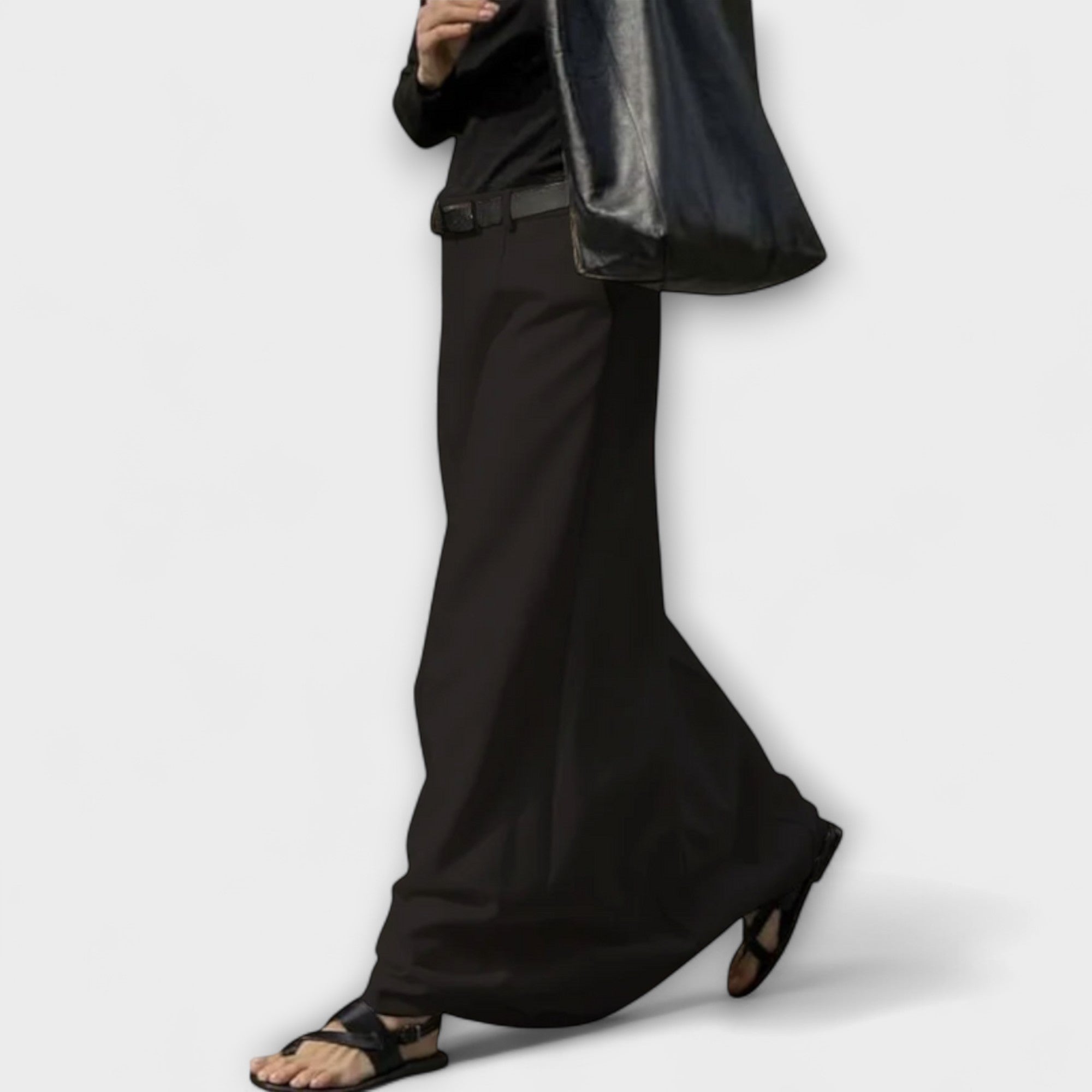 Ivett™ - Maxi szoknya rakott részlettel