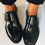 Zsófia™ - Lakk monkstrap loafer
