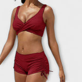 Csilla™  - Terepmintás kétrészes fürdőruha szett