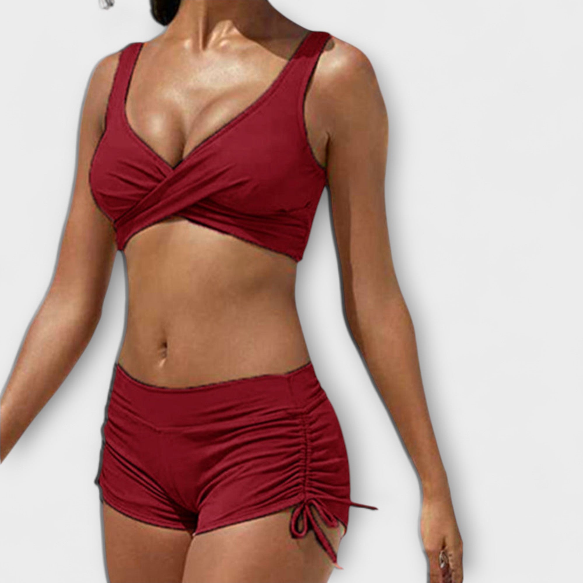 Csilla™  - Terepmintás kétrészes fürdőruha szett