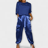 Réka™ - Oversize felső és cargo nadrág szett