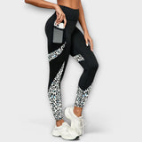 Fanni™ - Leopárd mintás sport leggings