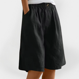 Zita™ - Len bermuda culotte