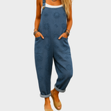 Virág™ - Hímzett virágos overál