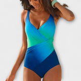 Dorottya™ - Átlapolt dekoltázsú fürdőruha