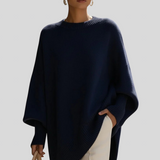 Gerda™ - Poncho stílusú oversized pulóver