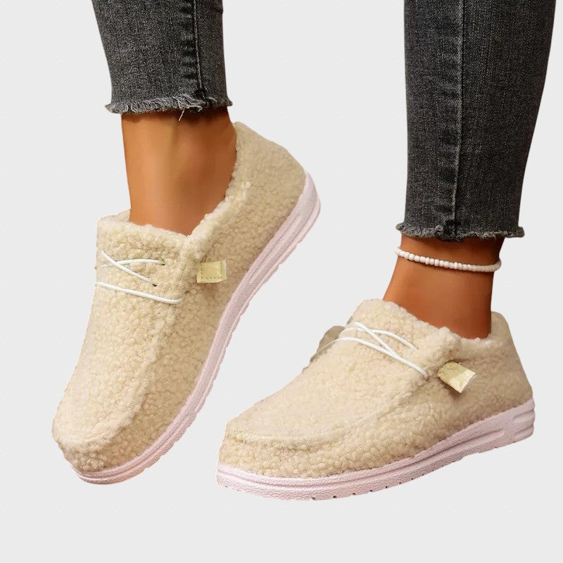 Nikolett™ - Meleg Teddy papucs