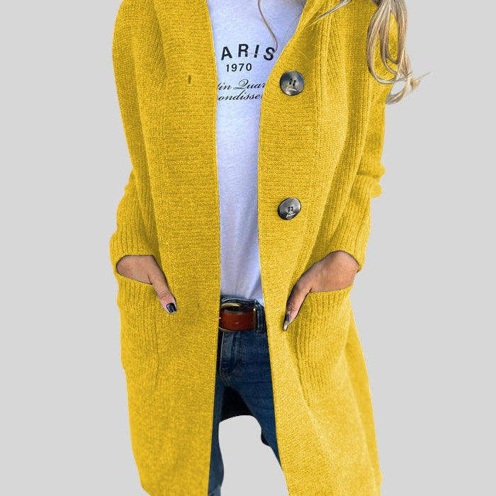 Blanka™ - Hosszú kötött kabát