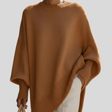 Gerda™ - Poncho stílusú oversized pulóver
