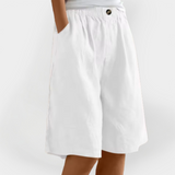 Zita™ - Len bermuda culotte