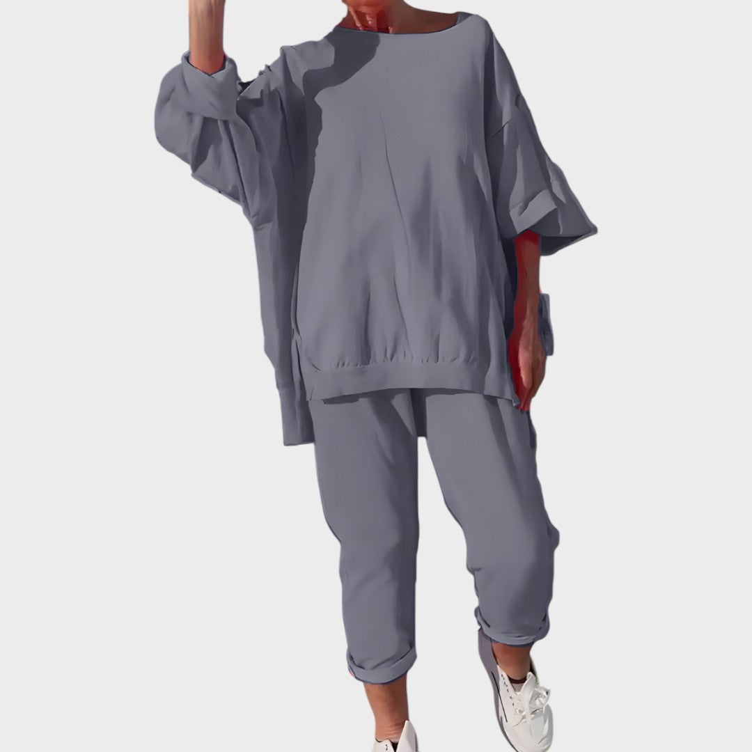 Kamilla™ - Oversize pulóver és jogger nadrág szett