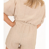 Irén™ - Kimonó stílusú rövidnadrágos overál