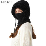 Borbála™ - Kötött aviátor sapka szőrme béléssel