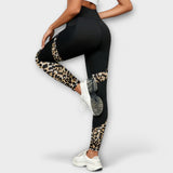 Fanni™ - Leopárd mintás sport leggings