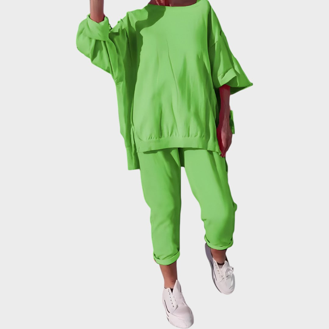 Kamilla™ - Oversize pulóver és jogger nadrág szett