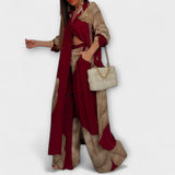 Lóra™ - Botanikus Mintás Ing és Nadrág Szett