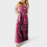 Zsófia™ - Virágmintás kantáros overall