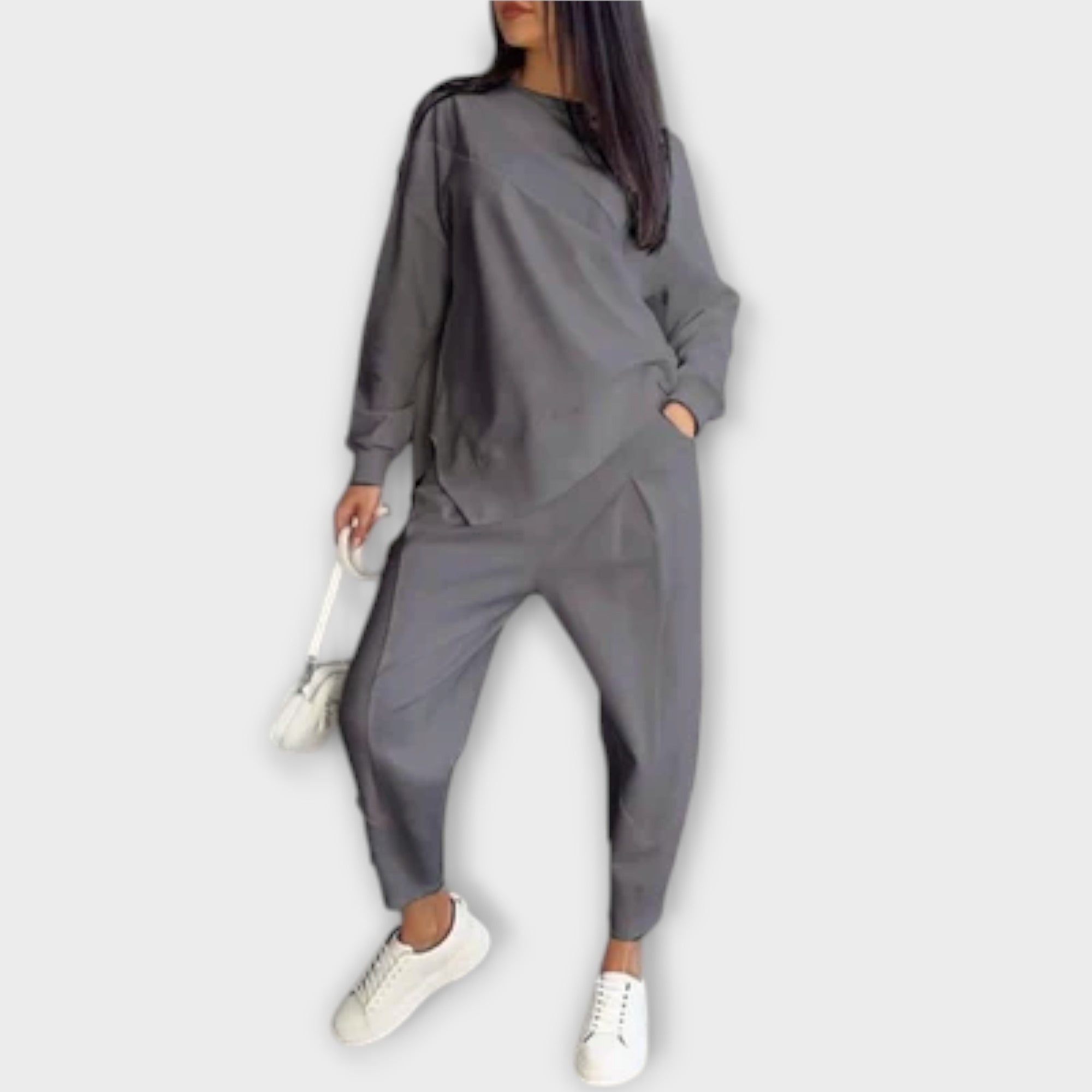 Ildikó™ - Oversize pulóver és jogger nadrág szett