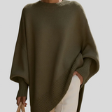 Gerda™ - Poncho stílusú oversized pulóver