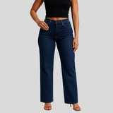 Enikő™ - Magas derekú wide leg farmer