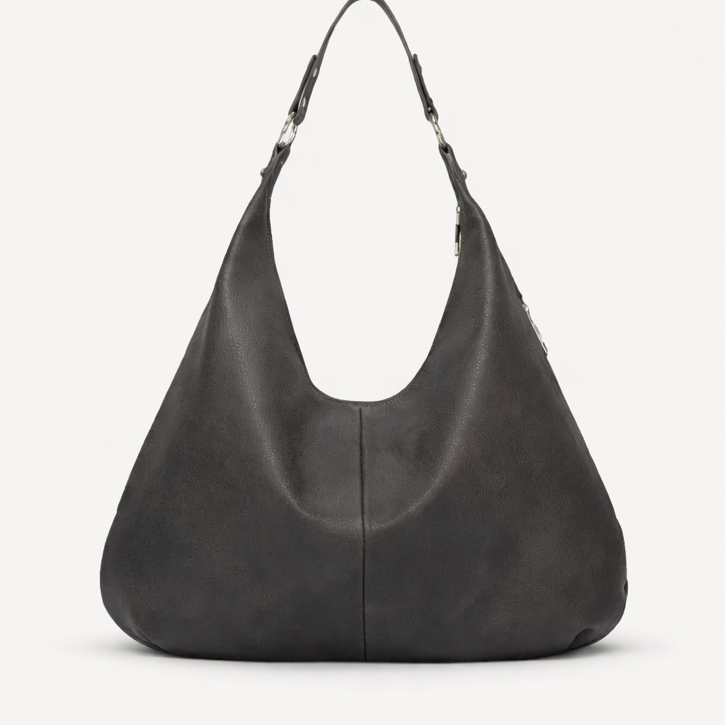 Hajnalka™ - Bőr hobo táska