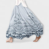 Virág™ - Hímzett maxi szoknya