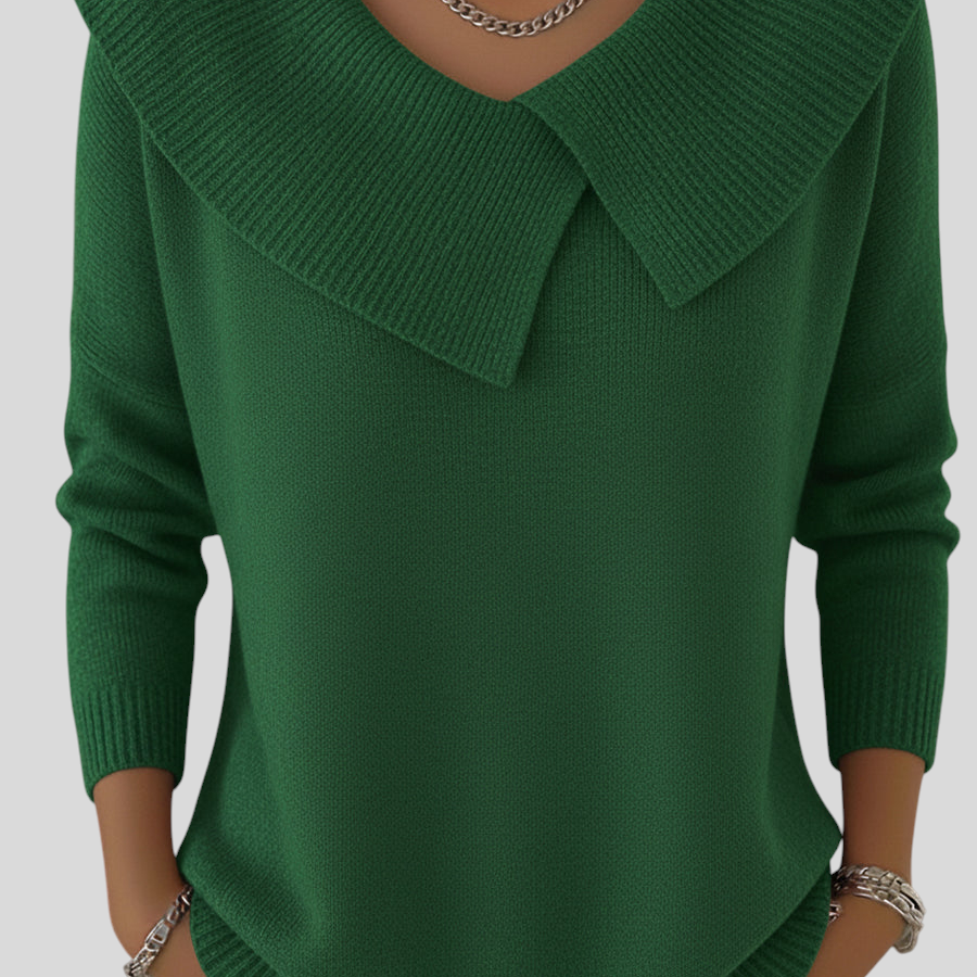 Ircsi™ - Galléros kötött pulóver