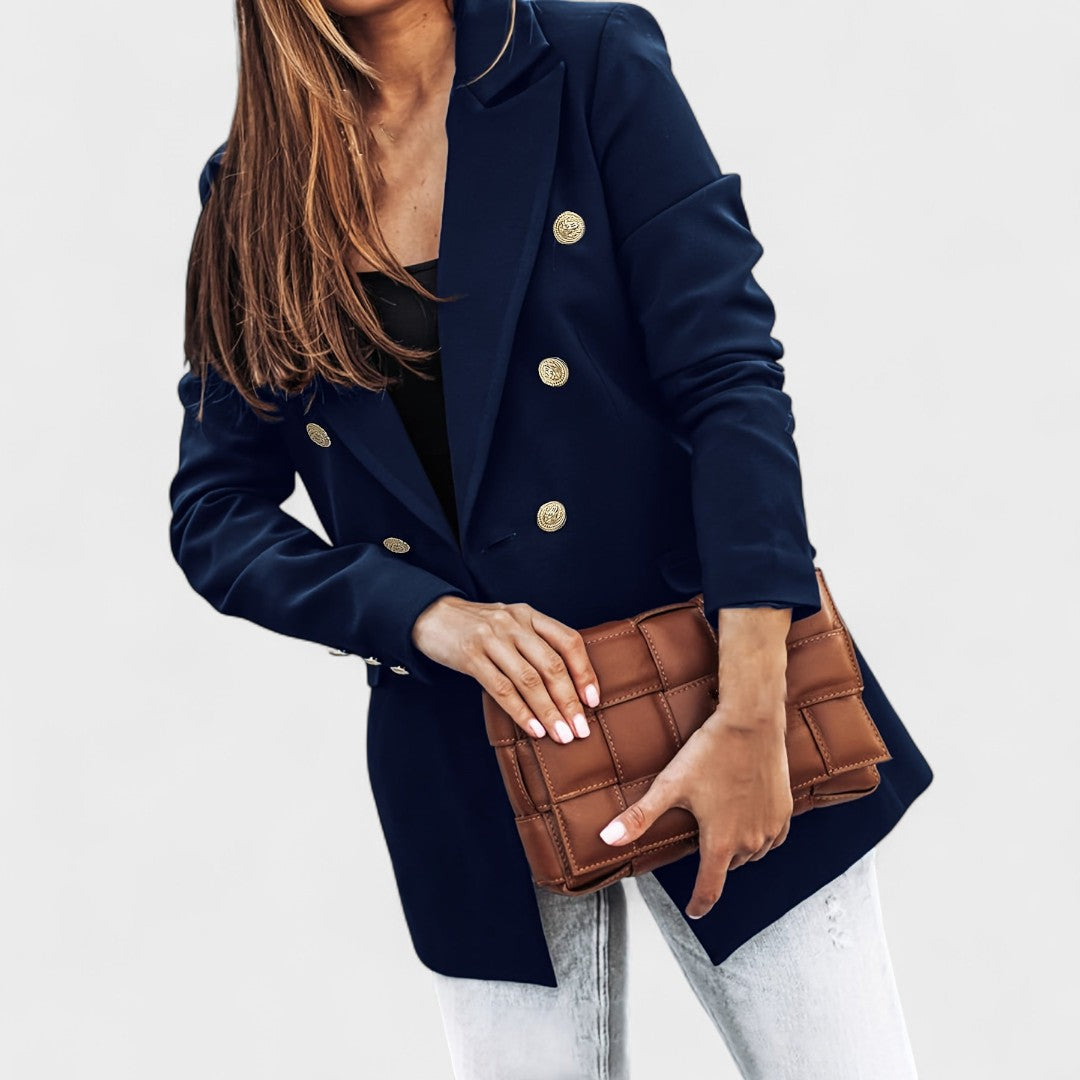 Aranka™ - Dupla gombos hosszított blézer