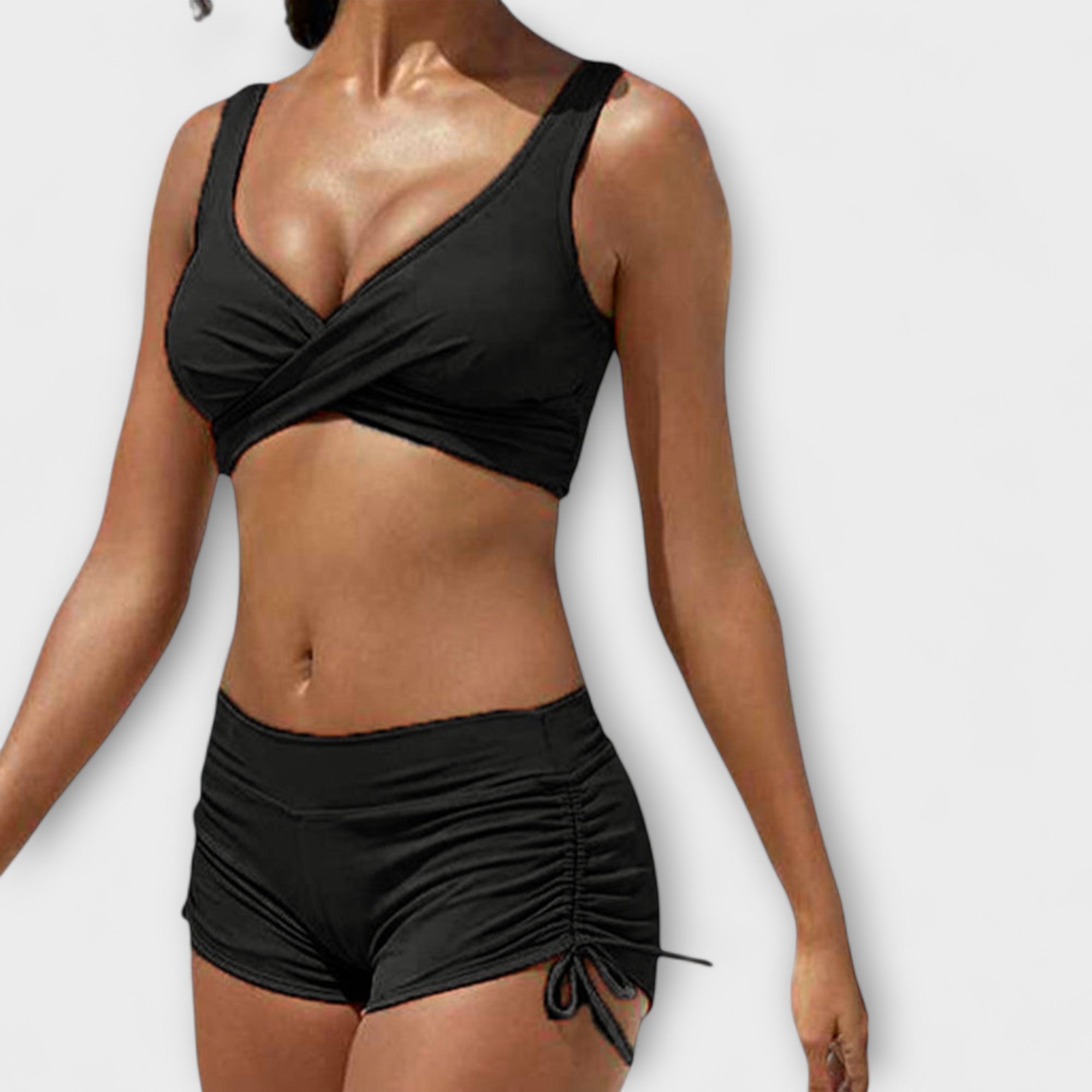 Csilla™  - Terepmintás kétrészes fürdőruha szett