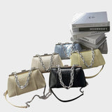 Lánc™ - Krokodilmintás frame clutch láncpánttal