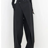 Adrienn™ - Aszimmetrikus széles szárú nadrág