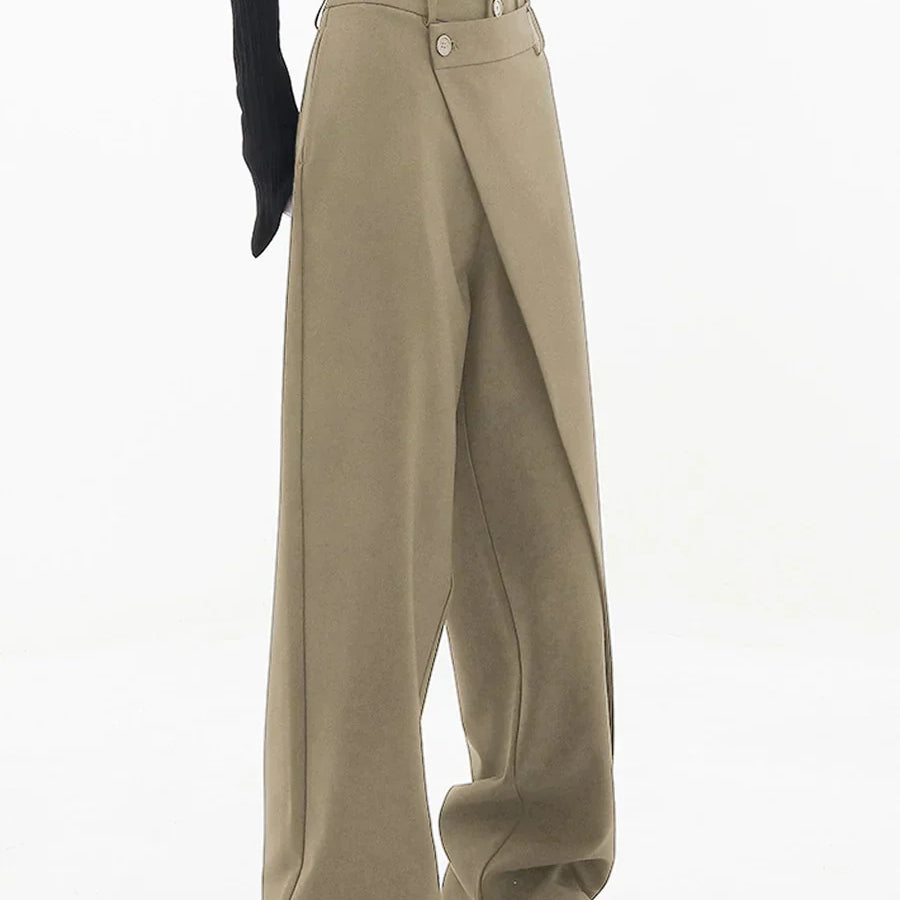 Adrienn™ - Aszimmetrikus széles szárú nadrág