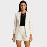 Valéria™ - Strukturált blézer és short szett