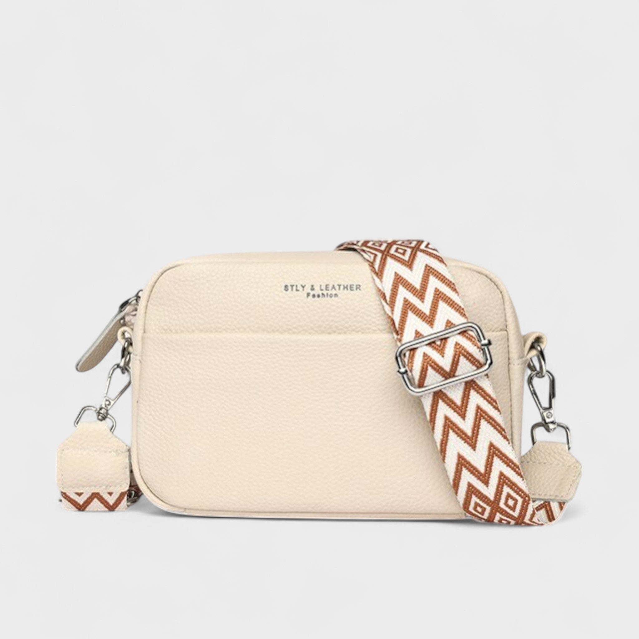 Mónika™ - Texturált bőr crossbody táska