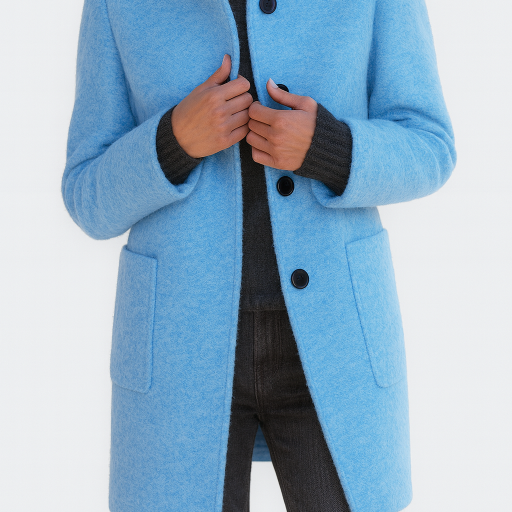 Anasztázia™ - Magas gallérú kabát