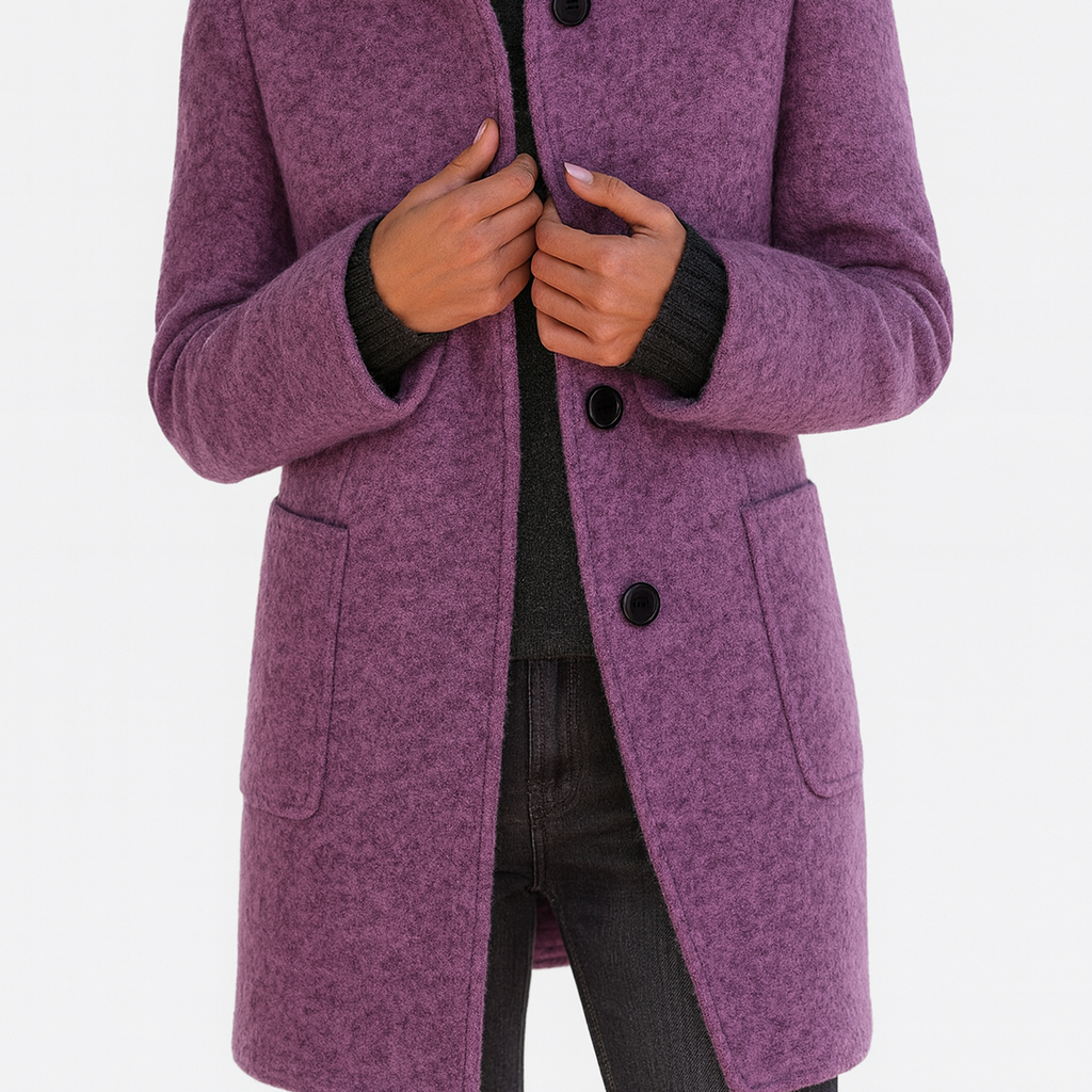 Anasztázia™ - Magas gallérú kabát