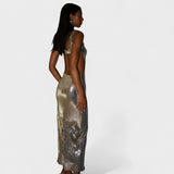 Fanni™ - Flitteres maxi gála ruha