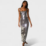 Fanni™ - Flitteres maxi gála ruha