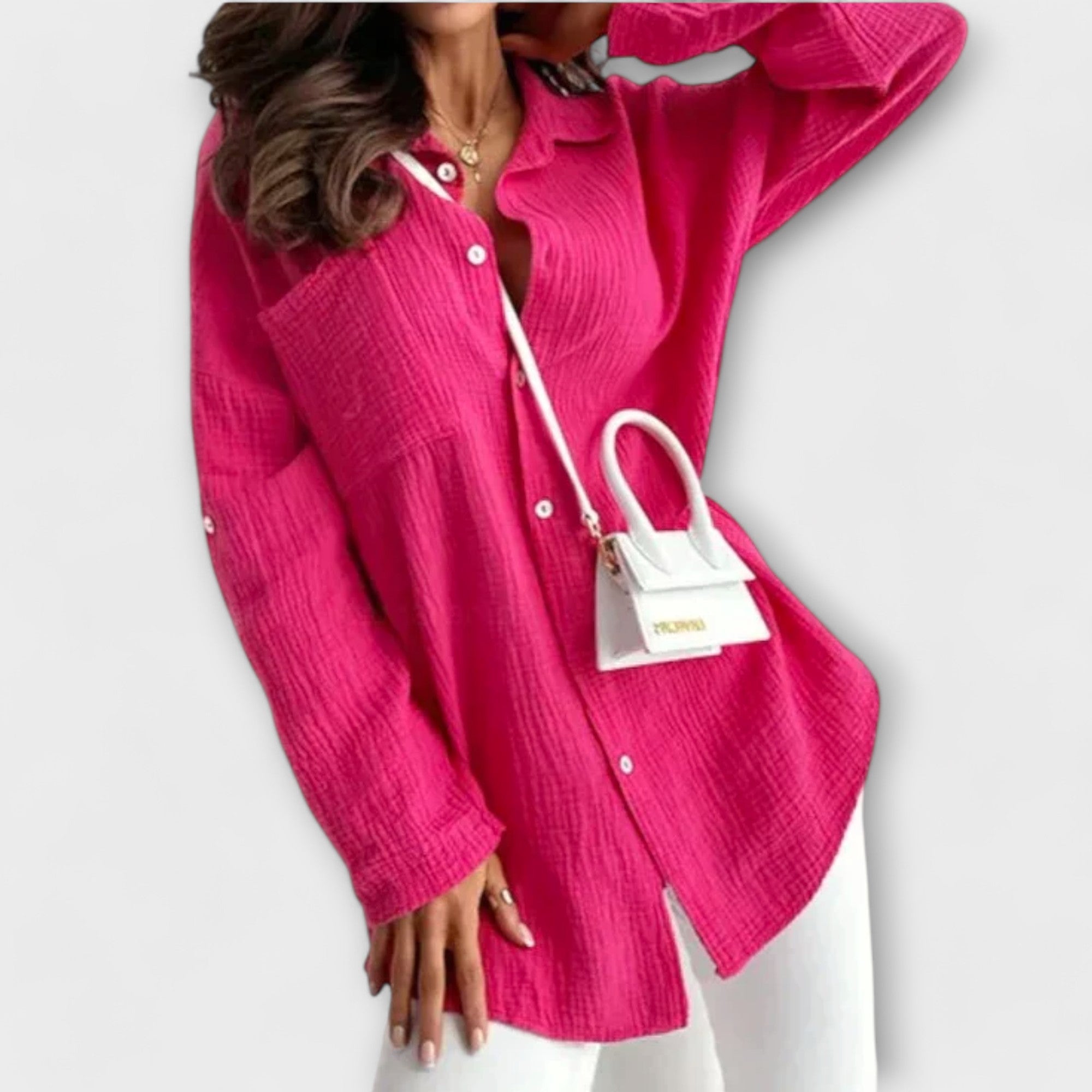 Szellőke™ - Oversized textúrált ing