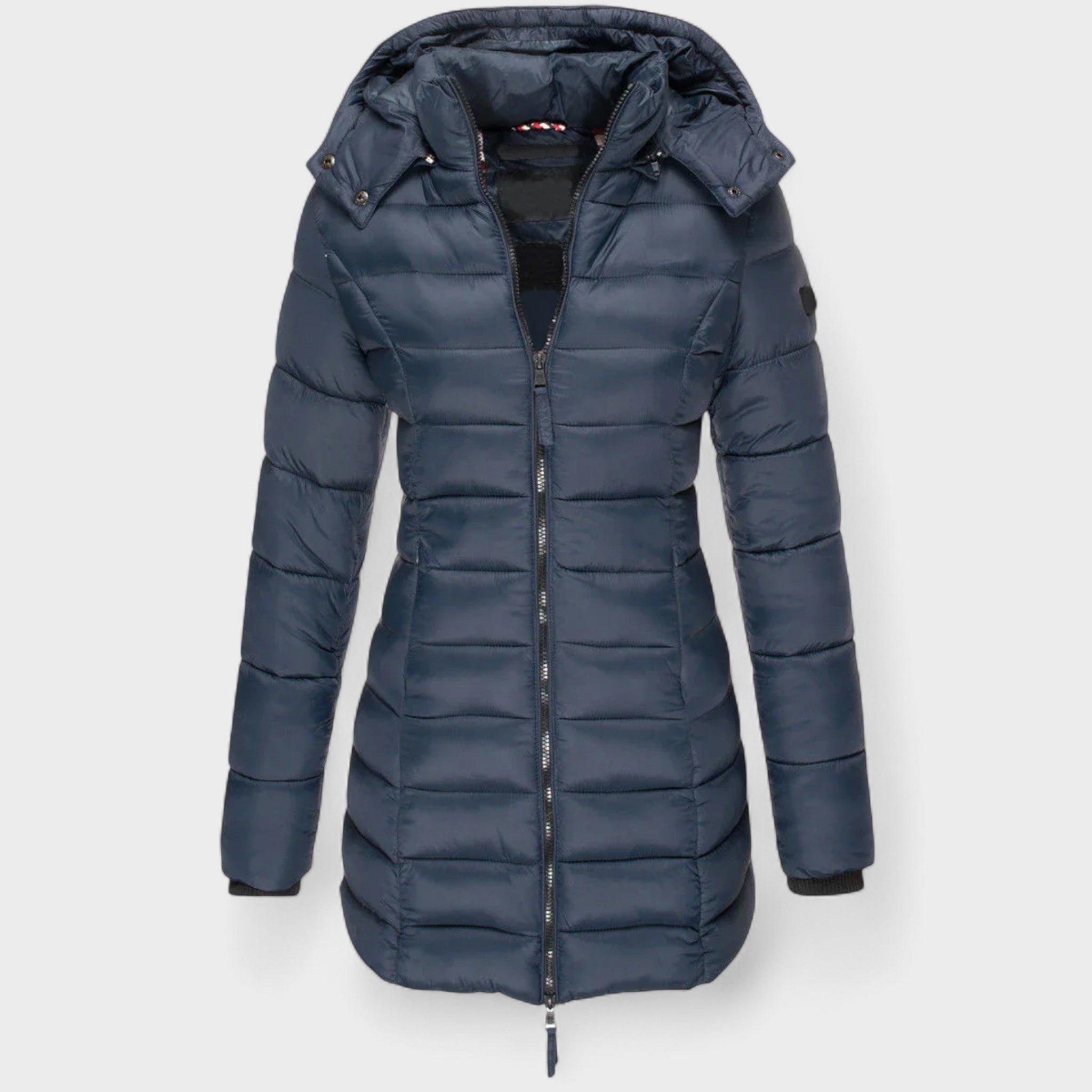 Dóra™ - Kapucnis steppelt kabát