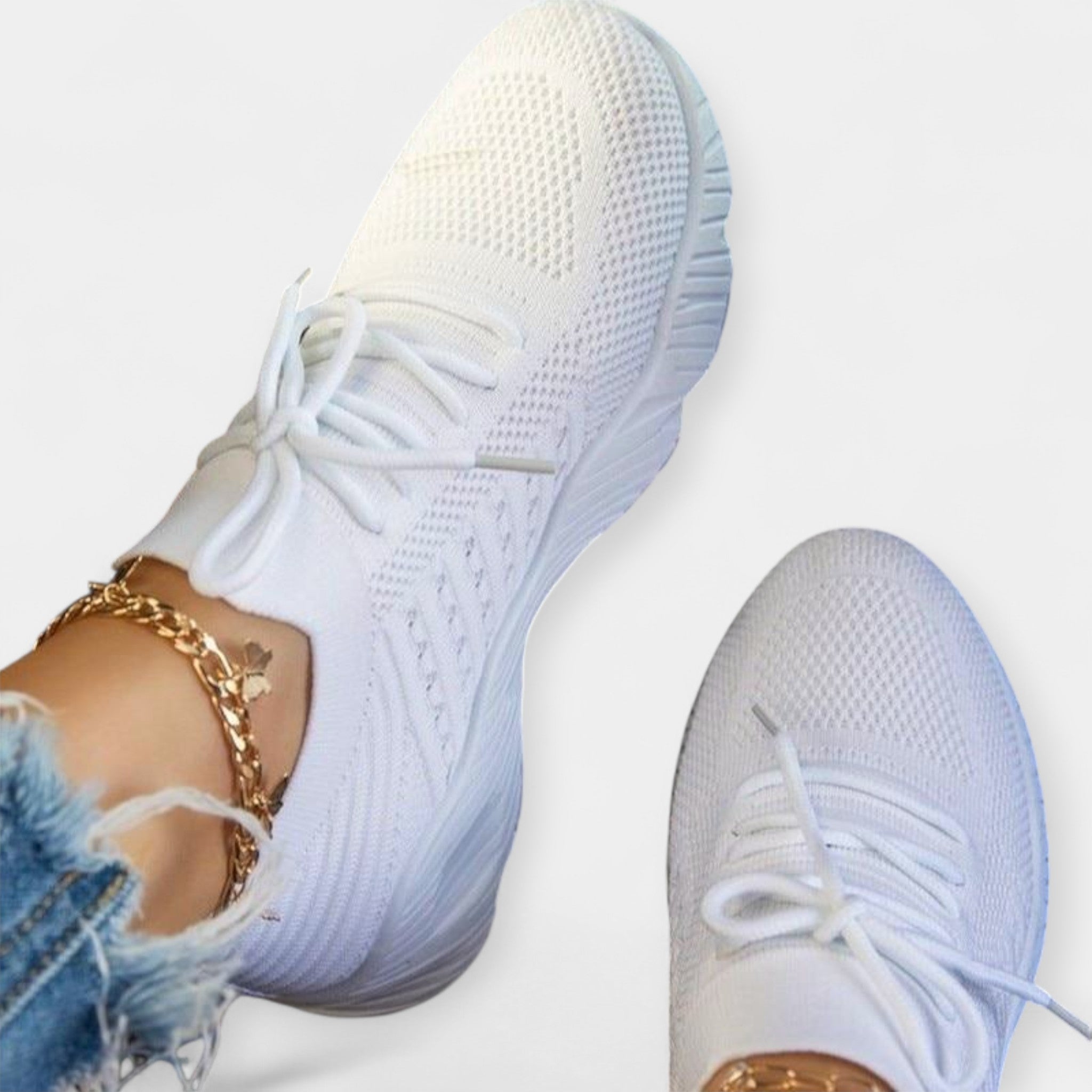 Zsófia™ - Zokni fazonú kötött sportcipő