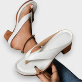 Aranka™  - Arany bőr flip-flop szandál