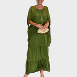 Fruzsina™ - Fodros szoknyás kétrészes szett