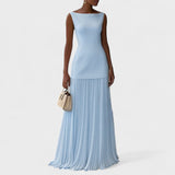 Patrícia™ - Pliszírozott alkalmi ruha