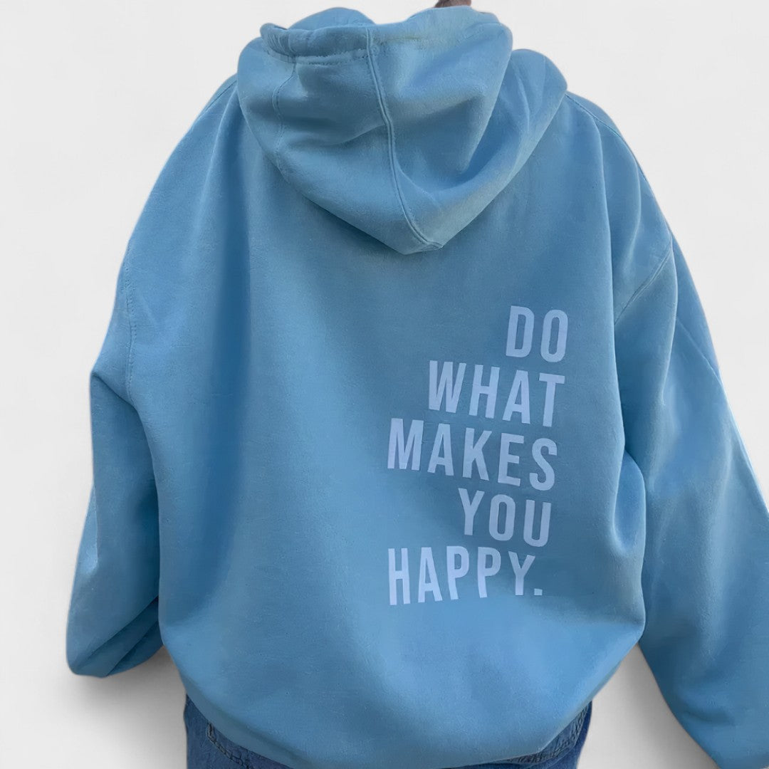 Gyopárka™ - Feliratos kapucnis pulóver