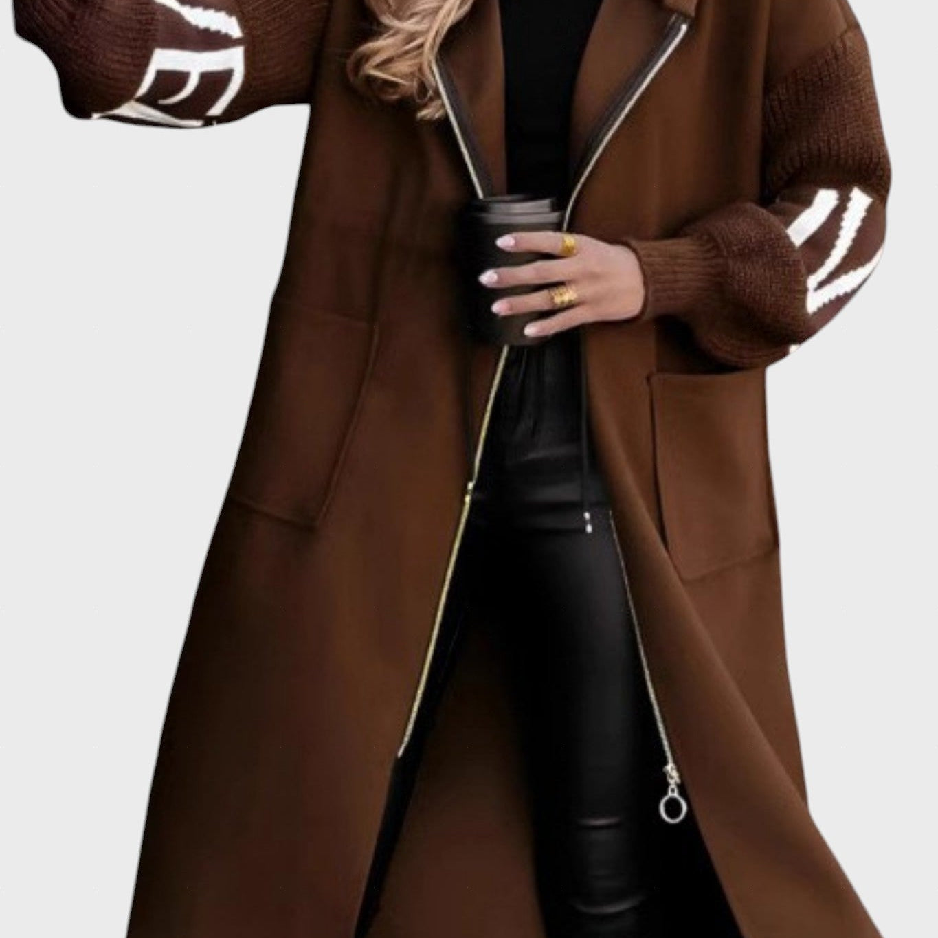 Dorka™ – Hosszú kötött kabát