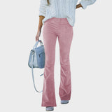 Hajnalka™ - Bársony flare nadrág