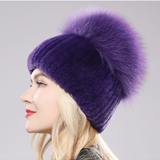 Gréta™ - Luxus bőr szegéllyel ellátott kalap