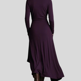 Ágnes™ - Aszimmetrikus drapírozott ruha