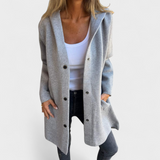 Enikő™ - Oversized gombos kabát